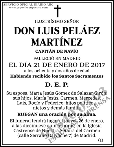 Luis Peláez Martínez